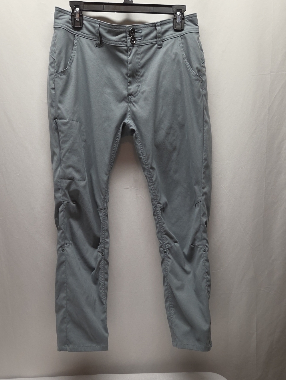 Prana Halle Convertible Pants Dusty Blue Hiking Outdoors Activewear Athleisure